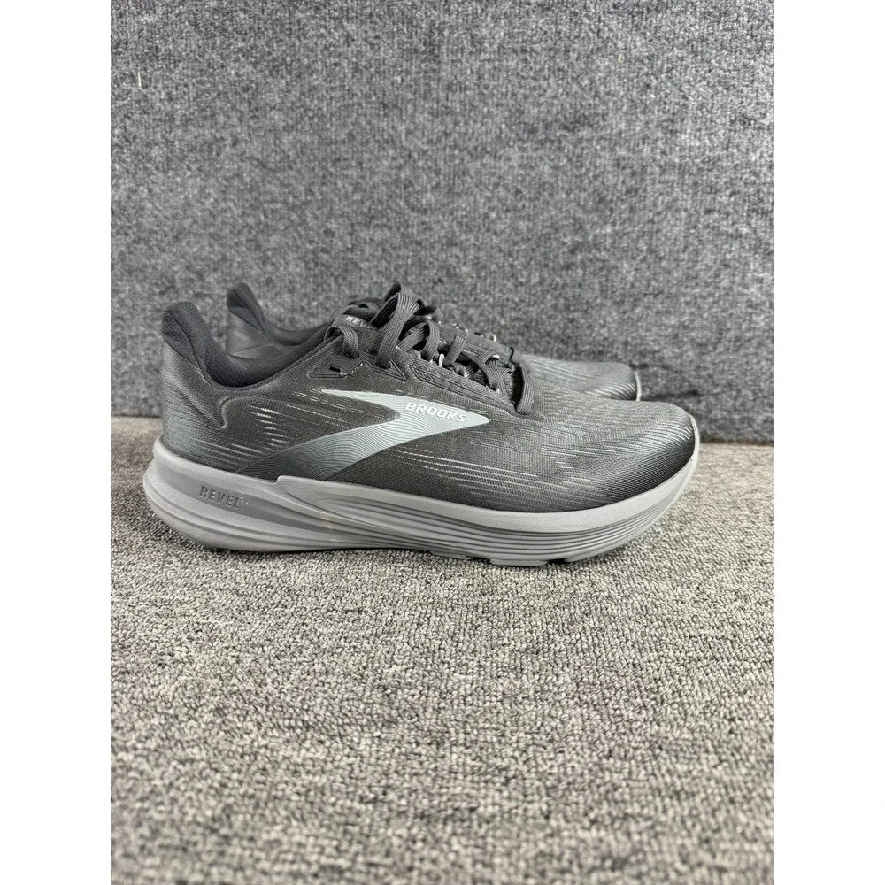 Brooks Revel 6 Shoes Mens 8 Gray Mesh Cushioned Running Sneakers 110391 1D014